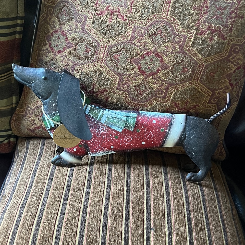 Dachshund- NWT Creative Collection metal decor